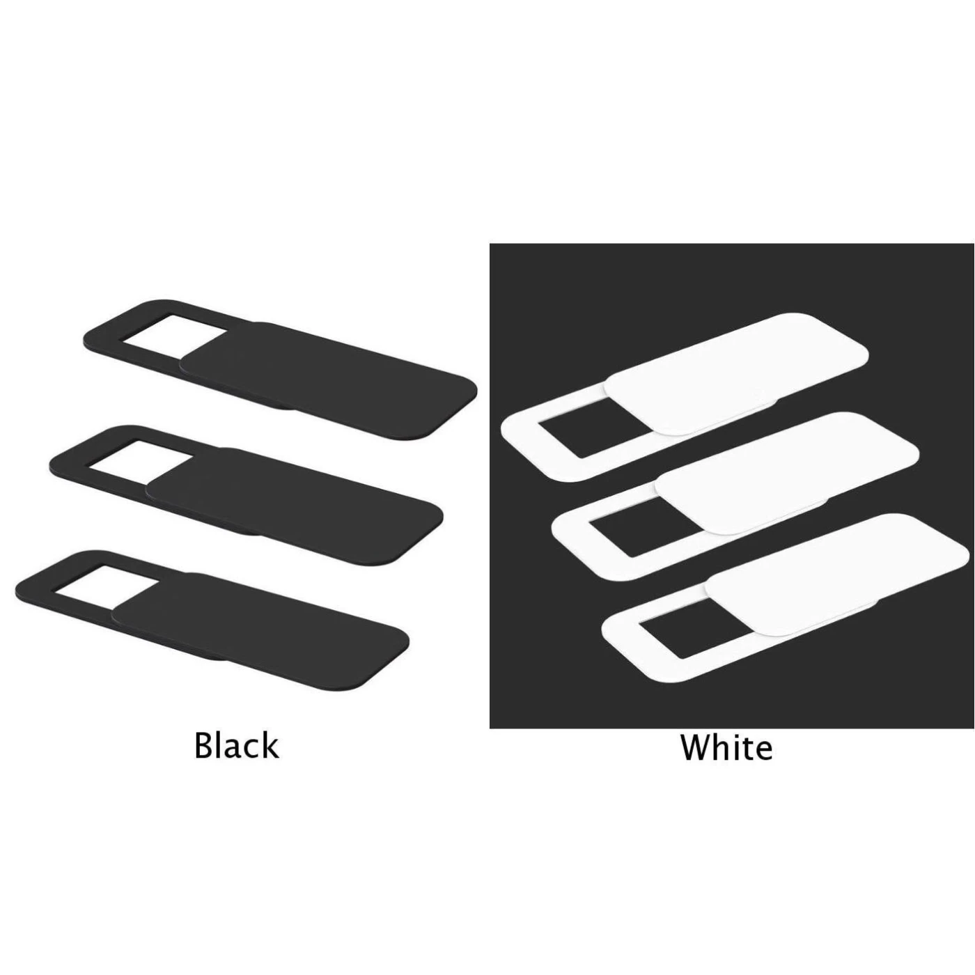 3Pcs Mini Magnet WebCam Slider Camera Cover For IPad Web Laptop PC With new card slot, easy to push, open or close 3Pcs Mini Magnet WebCam Slider Camera Cover For IPad Web Laptop PC With new card slot, easy to push, open or close