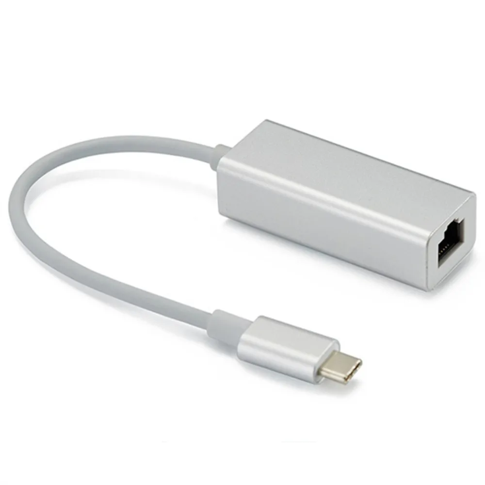 Адаптер Ethernet типа C сетевая карта USB-C типа C в Ethernet RJ45 Lan