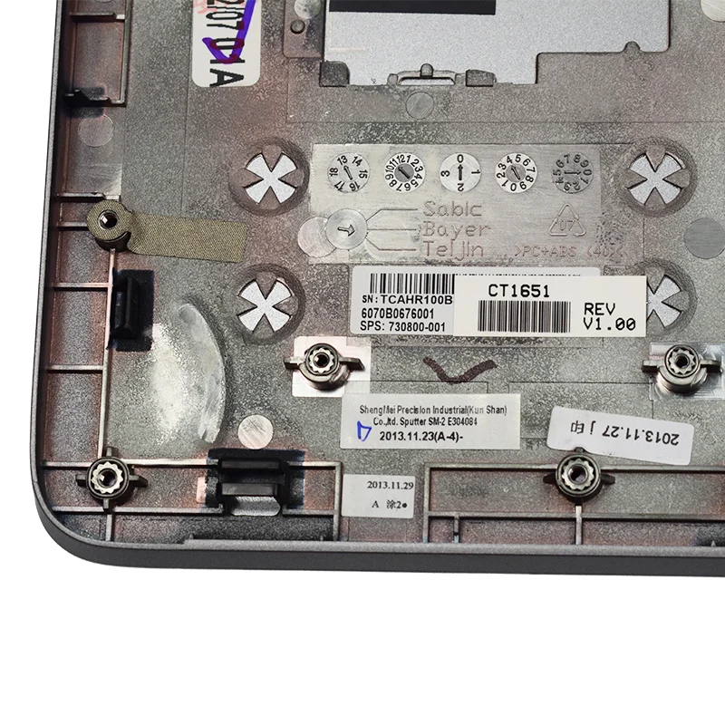 Новинка для hp EliteBook 750 850 G1 G2 серия Подставка для рук верхняя крышка 730800-001 804337-001 6070B0676001 клавиатура с вырезами под ладонь крышка