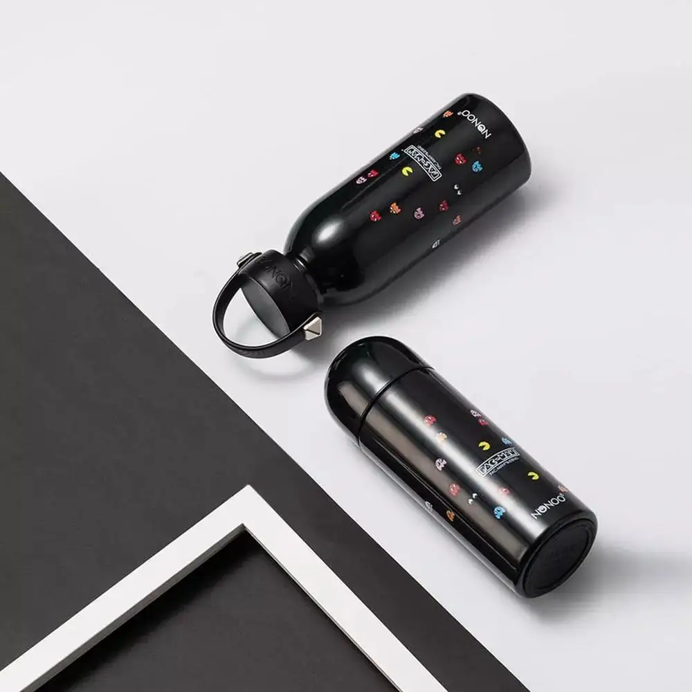 Xiaomi NONOO оригинальность Вакуумная чашка мультфильм карты чашка из нержавеющей стали дети движения чайник на открытом воздухе индивидуальные чашки