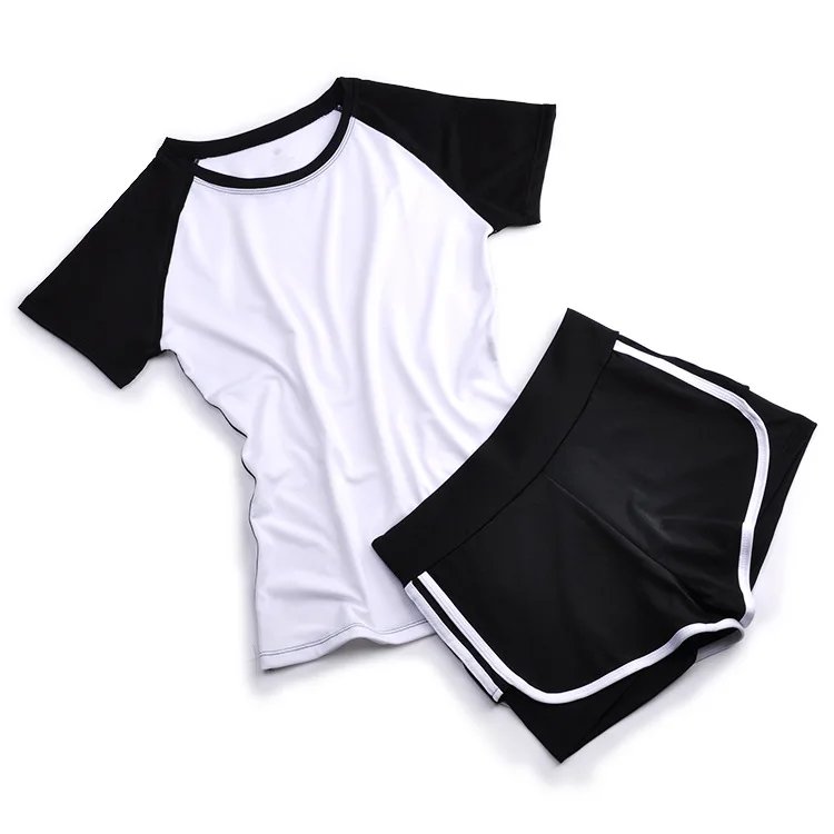 

Fitness WOMEN'S Suit Three-piece Set Women's Quick-Dry Breathable Spring And Summer Morning Run Telecontrol Sports Women's Loose