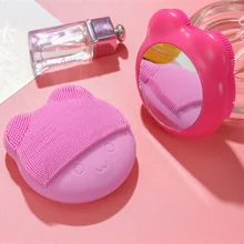 Щетка для чистки лица Электрический Очищающий Инструмент зеркало для мытья лица массаж кожи Очищающий Инструмент водонепроницаемый инструмент для мытья лица