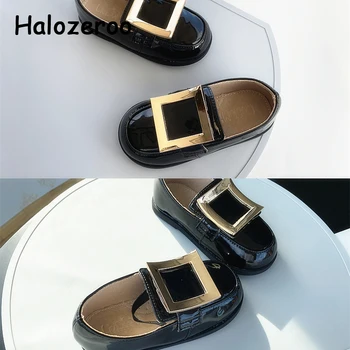 

Autumn Kids Shoes Children Princess Shoes Baby Girls Brand Dress Shoes Slip On Flats Toddler Sweet Loafers Leather Moccasin New