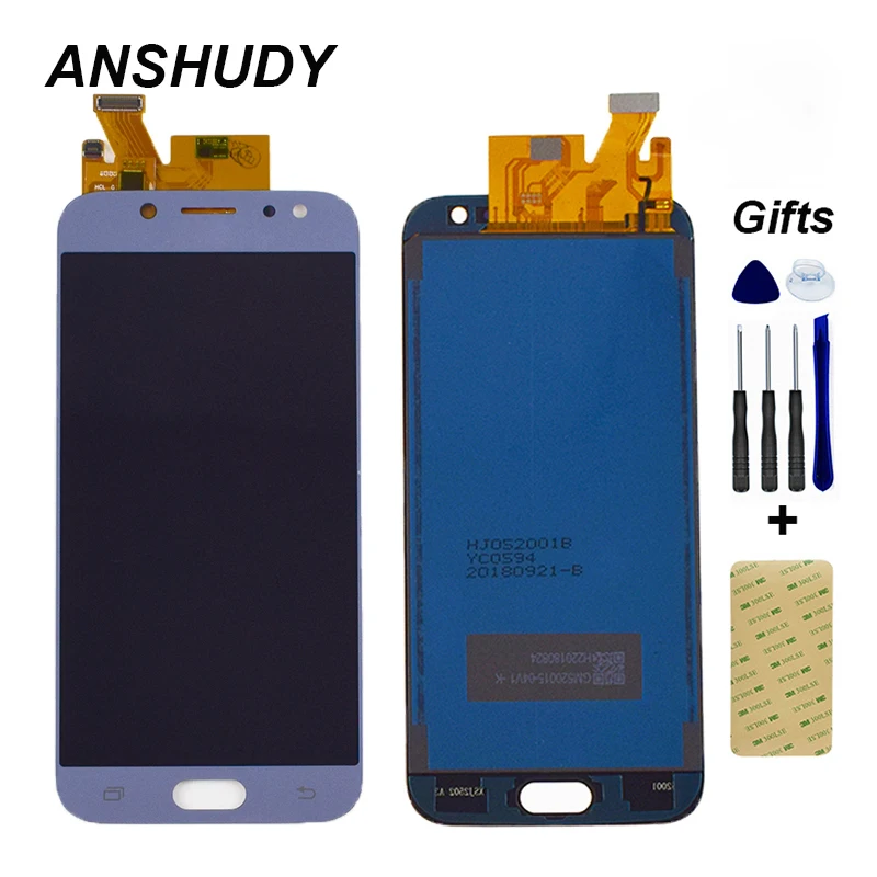 

J530 LCD Adjustable For Samsung Galaxy J5 2017 J530 J530F J530FM LCD Display Module + Touch Screen Digitizer Sensor Assembly