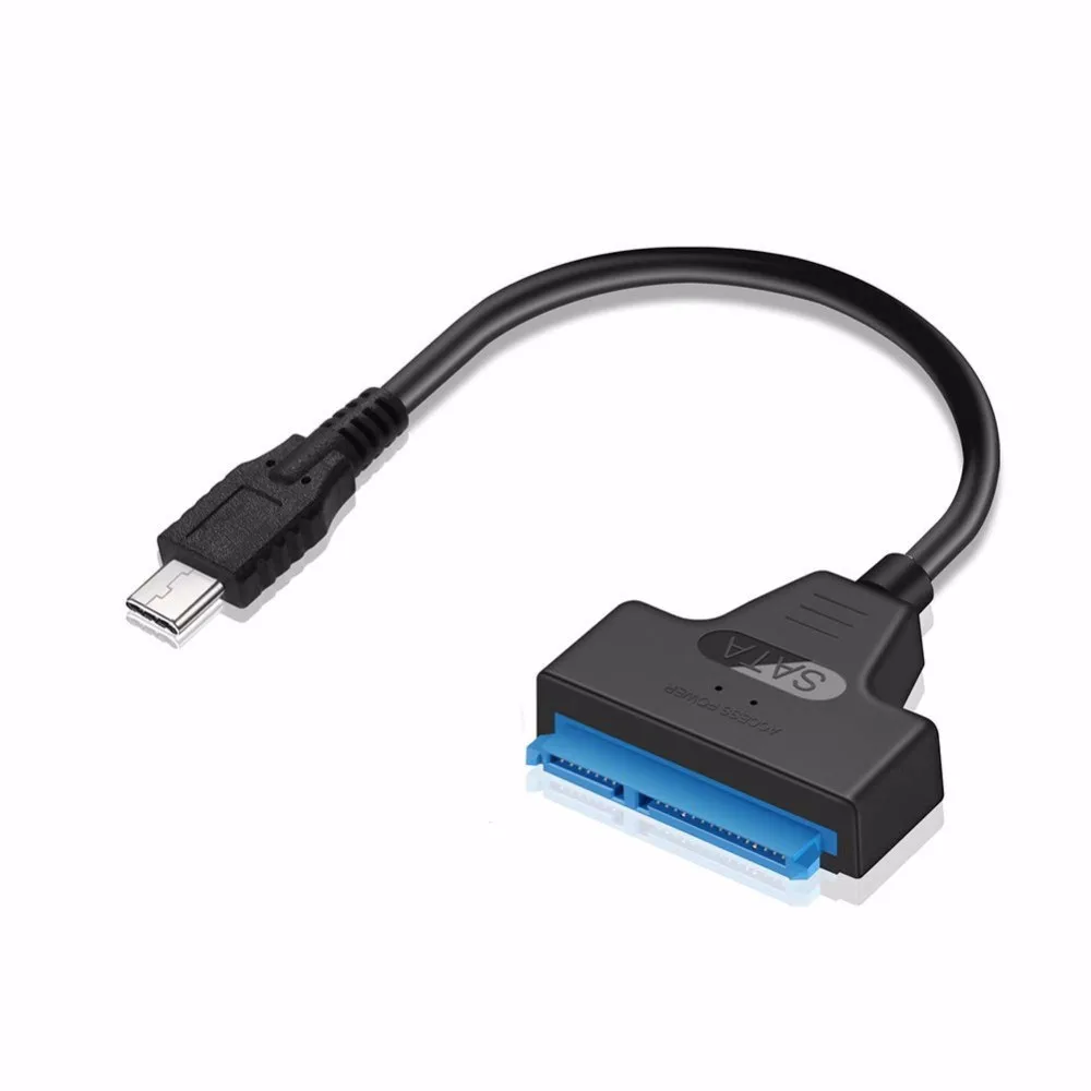 Кабель переходник с USB 3 0 на Sata адаптер 22pin sataIII USB3 для 2 5 &quotsata HDD SSD|Компьютерные