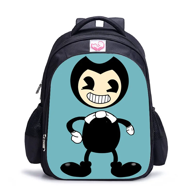 as pictures Рюкзак Bendy and The Ink Machine, школьная сумка, дорожная сумка для мальчиков и девочек, милые школьные сумки, школьный рюкзак для девочек - Цвет: as pictures