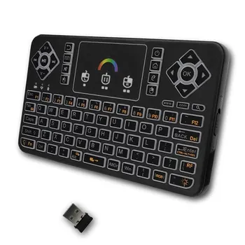 

2.4G RF Wireless Keyboard Mouse Combo Handheld Remote Control With Touchpad