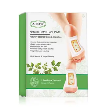 

10Pcs/bag Weight Loss Natural Detox Foot Pads Slimming Detoxify Remove Toxins Health Foot Care Relax Body Help Sleep