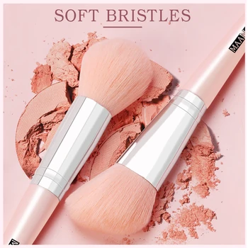 Alternative view of MAANGE Makeup Brushes Pro Pink Brush Set Powder EyeShadow Blending Eyeliner Eyelash Eyebrow Make up Beauty Cosmestic Brushes