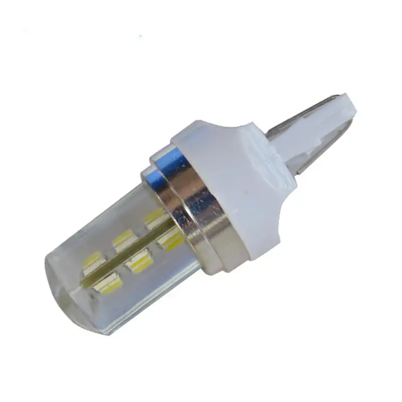 100 шт. T25 3157 T20 7443 стробоскоп мигание 12 SMD 2835 Светодиодный силиконовый стоп