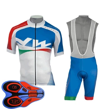 

2019 Cycling Jersey Set Men Summer Short Sleeve MTB Tops bib shorts suit Breathable bicycle Clothing Bike Sports Uniform Y092303