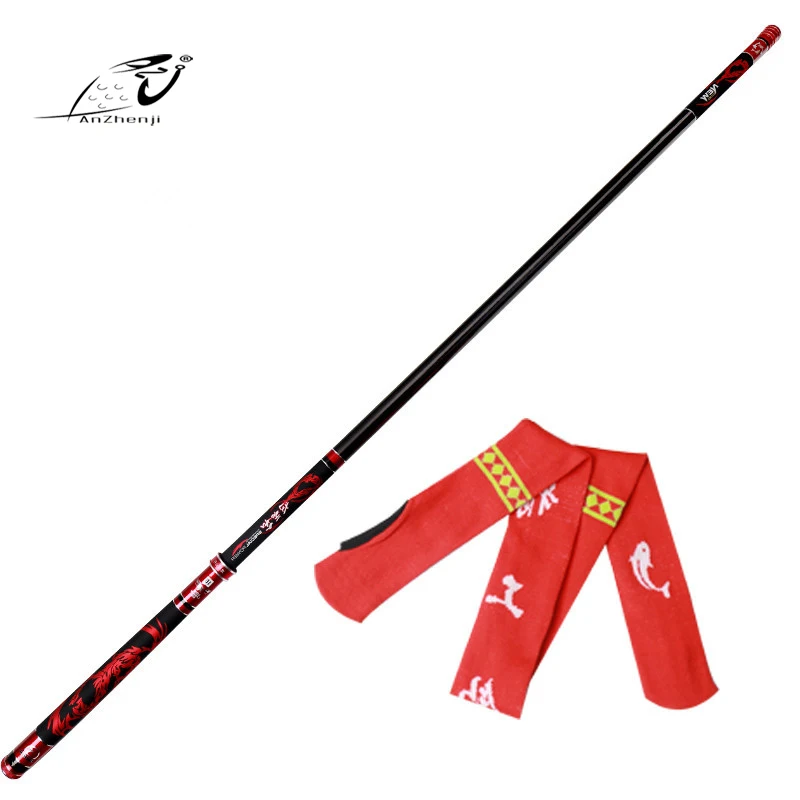 Taiwan Carbon Big Canna Da Pesca 19 Tuning 3.6M 3.9M 4.5M 4.8M 5.4M 5.7M 6.3M Super Hard Tilapia Canna Da Carpa Attrezzatura Da Pesca