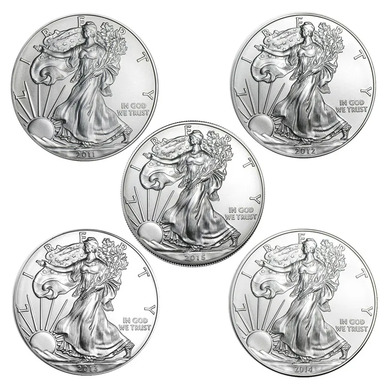 Challenge Coin Collectibles United-Statue Liberty Silver America 1-Oz New Fine of New-Year-Gift