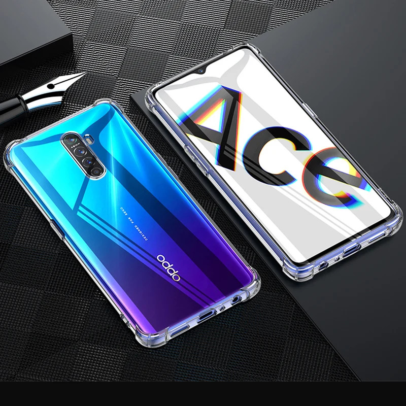 Мягкий ТПУ чехол для OPPO Reno ACE 2F 2Z 5G телефон силиконовый чехол s для OPPO Reno2 Z F Reno ACE 5G прозрачные водонепроницаемые защитные чехлы