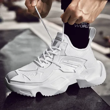 

INS hip hop dad sneakers kanye west Platform Shoes light breathable men casual shoes zapatillas hombre casual tenis masculino