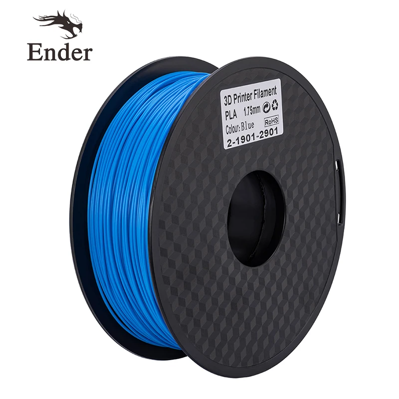 

Blue Color PLA Filament 1KG/Roll 3D Printer 1.75mm Filament plastic Consumables Material for Ender printer/Creality 3D/3D pen