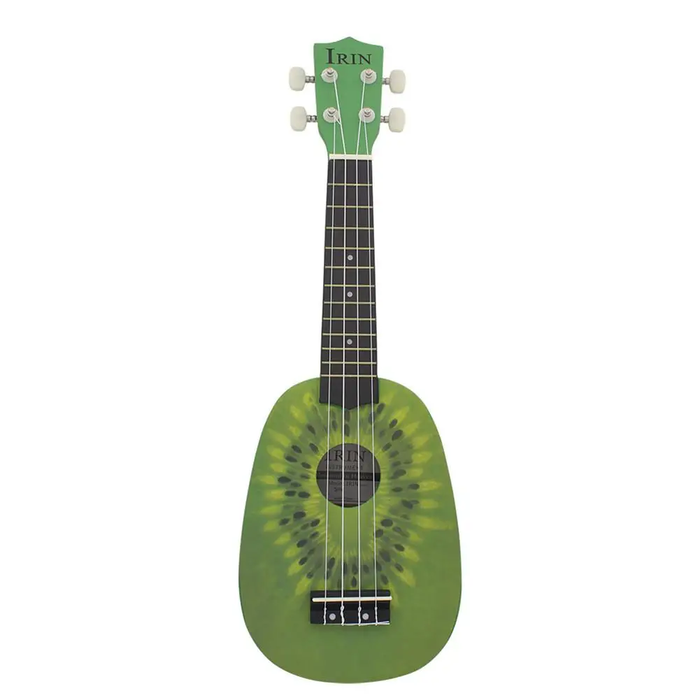 IRIN 21in Cute Kiwi Shape Handmade Carving Dapper Beginners Concerts Ukuleles