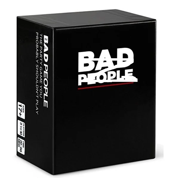 BAD PEOPLE English Board Game Card Basic Edition+ Extended Edition Combination Set