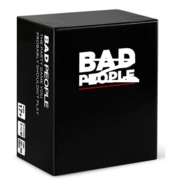 BAD PEOPLE английская настольная игра карточная Базовая версия + расширенный набор