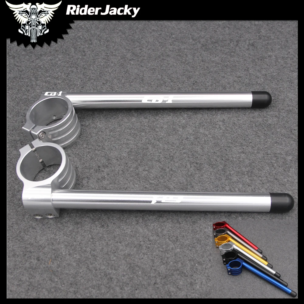 

For Honda CB1 CB 1 CB-1 1989-1990 CNC Motorcycle Handlebar Clip On Ons Fork handle bars Clip ons