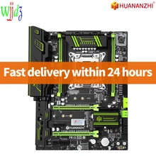 HUANANZHI – carte mère X79, composant pc, compatible avec processeurs Intel Xeon E5, socket lga 2011, type de mémoire DDR3 RECC Non ECC, ATX, SATA3, PCI E, NVME, NGFF