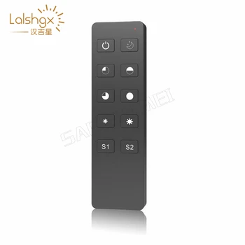 

S1-B use with R1 Remote Led Triac RF Dimmer Controller2.4GHz Wireless input 100-240V AC1A 100W-288W Push Dimmer LED Switch