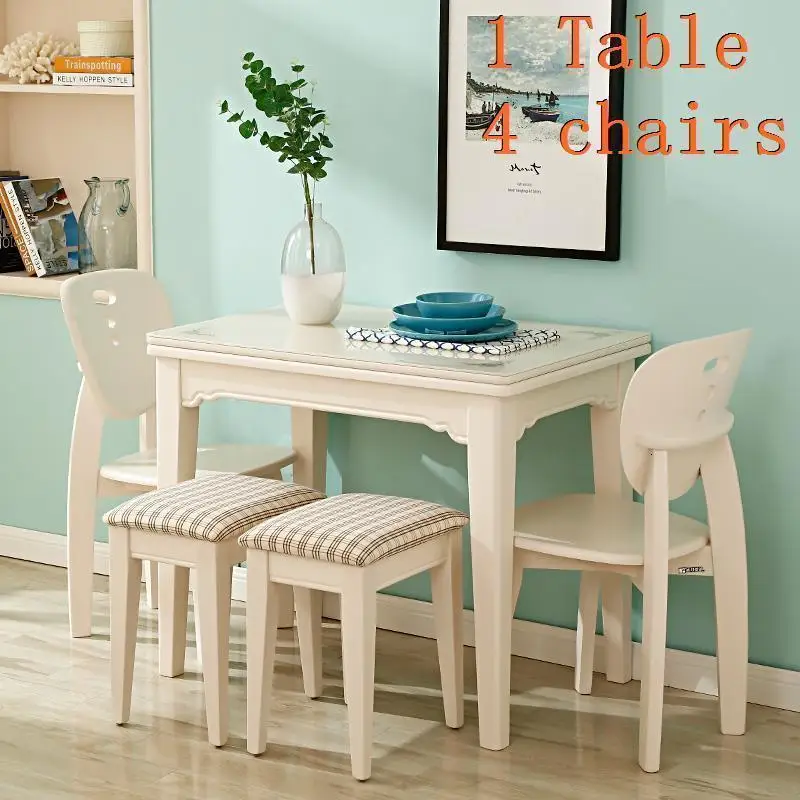 Mueble Sala De Jantar Pliante Dinning Meja Makan Eet Tafel Tavolo набор деревянный Mesa Comedor Bureau Tablo стол обеденный стол - Цвет: Number 9