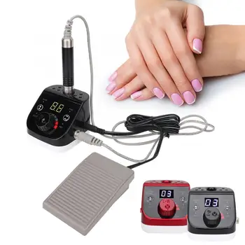 

35000RPM Electric Nail Drill Manicure Machine Nail Grinding Polishing Pedicure with Cutter Nail Drill Art Machine Kit Nails Tool