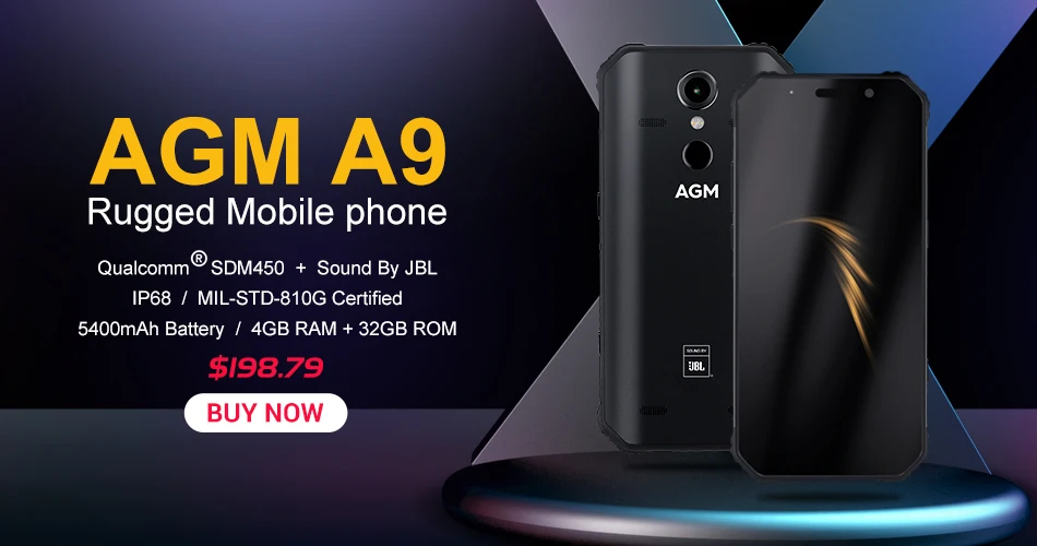 Официальный AGM X3 JBL-Cobanding 5,99 ''8+ 128G Смартфон NFC SDM845 4100 мАч IP68 водонепроницаемый мобильный телефон двойной ящик динамик