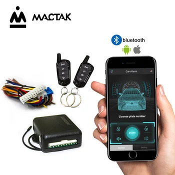 

Universal car accessories remote central locking Car Alarm System Button Ignition Door Lock Universal Car Alarm