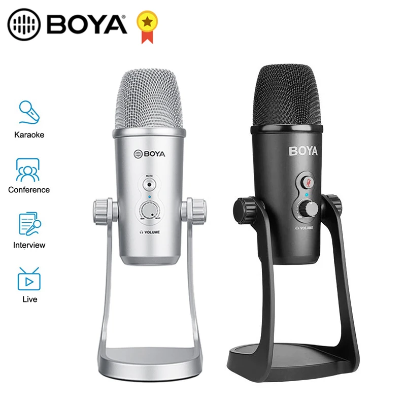 BOYA BY-PM700SP BY-PM700 USB Microphone Stereo