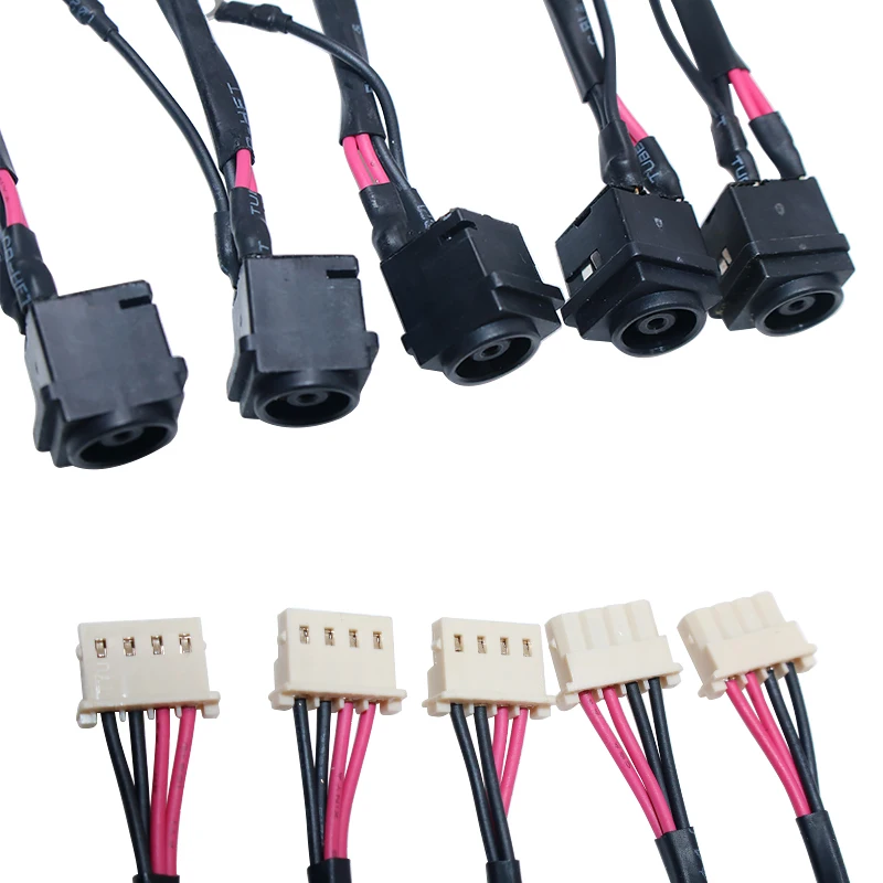 New Laptop DC Power Jack Charging Cable Wire Cord Connector Plug Port For Sony Vaio VPCEH VPC-EH VPCEH1AFX/B Laptop Power Jack