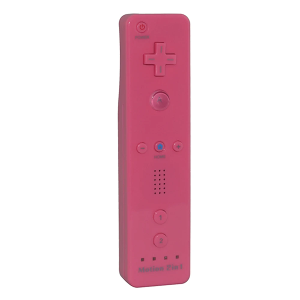 1PCS 2 in 1 Built in Motion Plus Remote Controller Wireless Gamepad for W-i-i Console Game Joystick