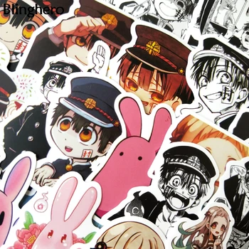 

Blinghero 50pcs/set anime Toilet-Bound Hanako-kun waterproof computer phone guitar stickers notepad scrapbooking stickers BH0652