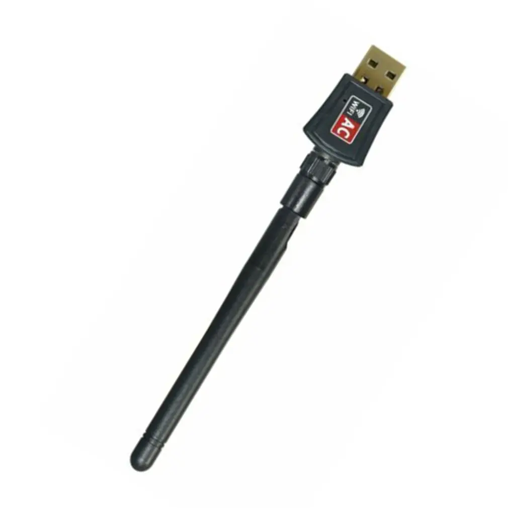 600 Мбит/с двухдиапазонный 2,4/5 ГГц беспроводной USB WiFi сетевой адаптер с антенной 802.11AC