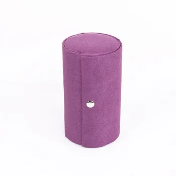 

Storage Portable Necklace Collection Small Solid Earring Bracelet Vintage Three-layer Jewelry Box