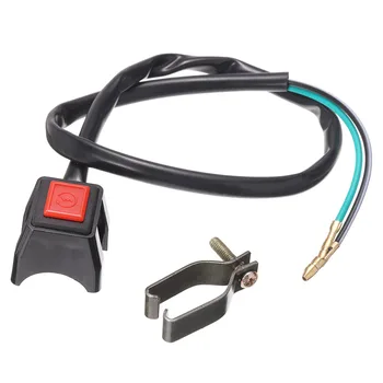 

1pc Motorcycle Switch Push Button 12V ATV Off Road Motocross Dirt Bike Controller 22mm Handlebar Ignition Switches Parts