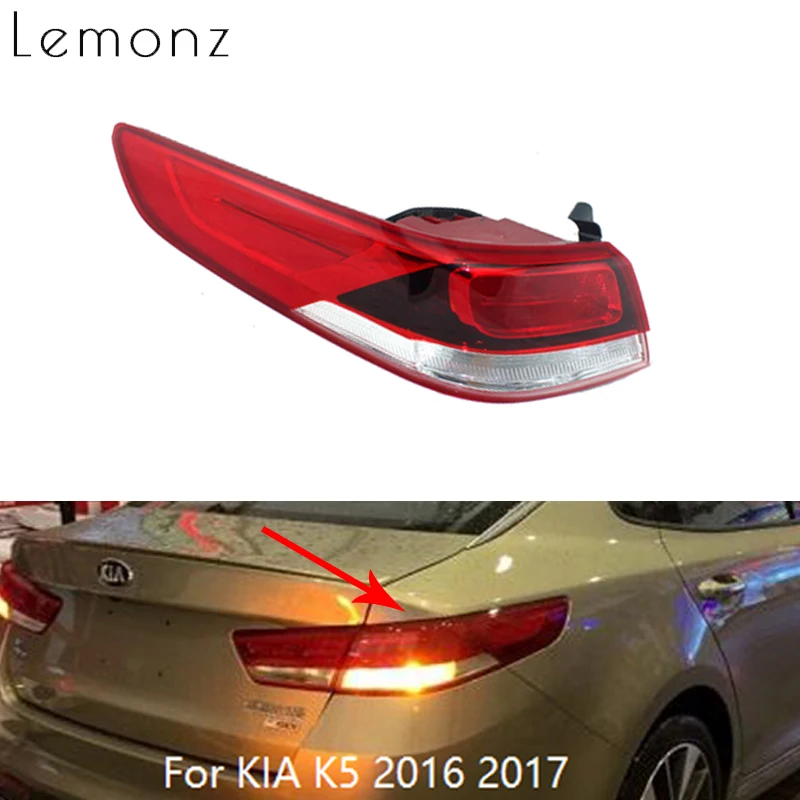 Outer Side Tail Light Stop light for KIA K5 taillamp praking stop light Rear Brake Light