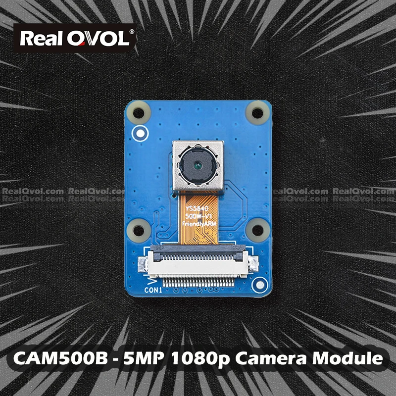 

RealQvol CAM500B High Definition Camera , 5M Pixel 2592x1944 image sizes,support AFC AWB AEC etc,720P video recording,24pin FPC