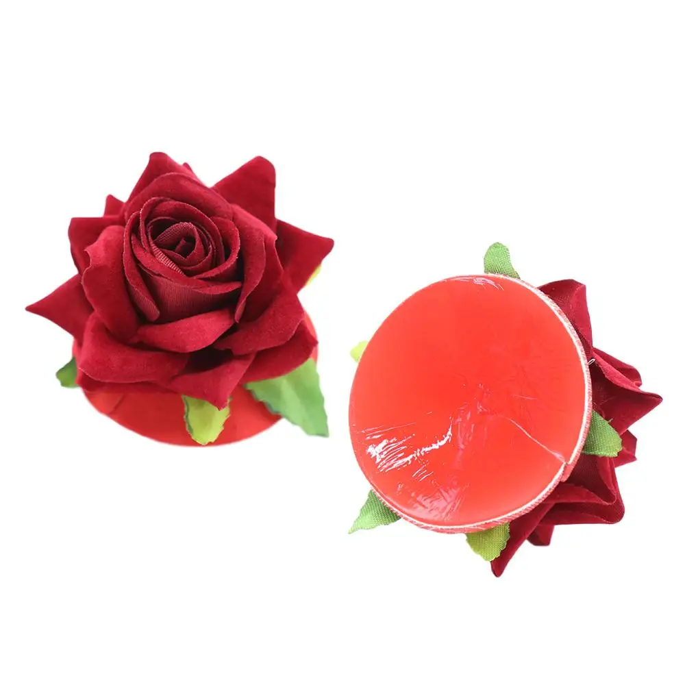KIMMAO PU Mouth Ball Silicone Bońdáge Binding Lover Game with Rose red/Black/Pink Flexible Plug Womens Opening Mouth Stage Performance Flirting Saliva Ball Silicone 