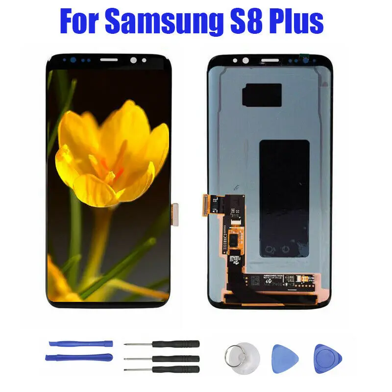 Super AMOLED для samsung Galaxy S8 plus + G955 G955F g955u S8plus дефект ЖК дисплей с сенсорным экраном