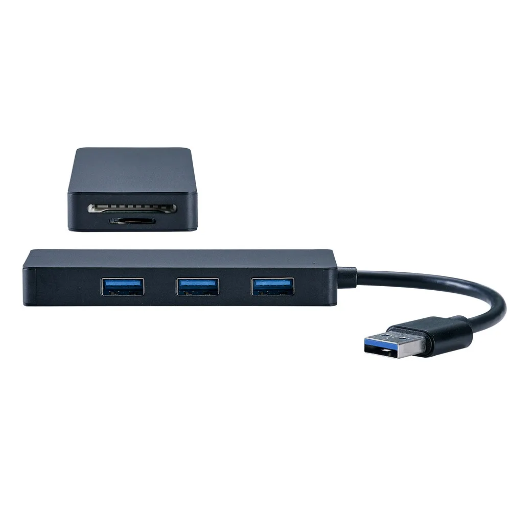 OMESHIN Алюминиевый сплав USB кард-ридер концентратор 3 порта USB 3,0 SD TF карта адаптер концентратор Combo 5 Гбит/с высокоскоростной USB концентратор данных