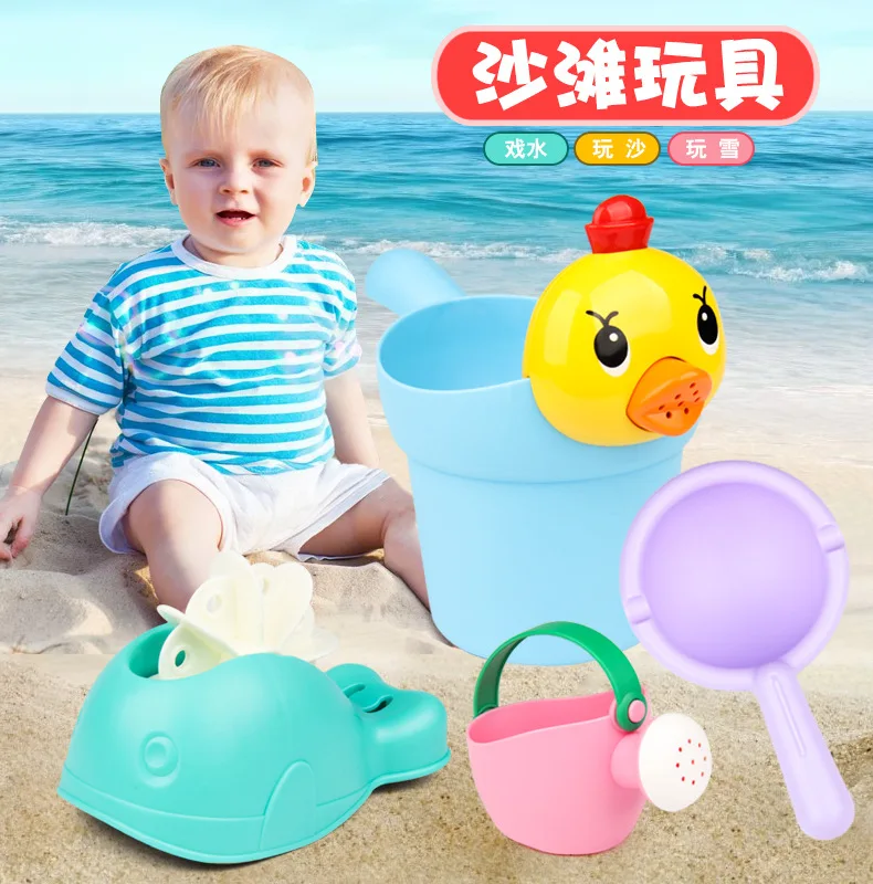 Игрушка для ванны, детская игрушка для багги на Дюне, casasia Seed Boy, детская игрушка для дноуглубительных игр, мягкая маленькая Желтая утка, 5 штук