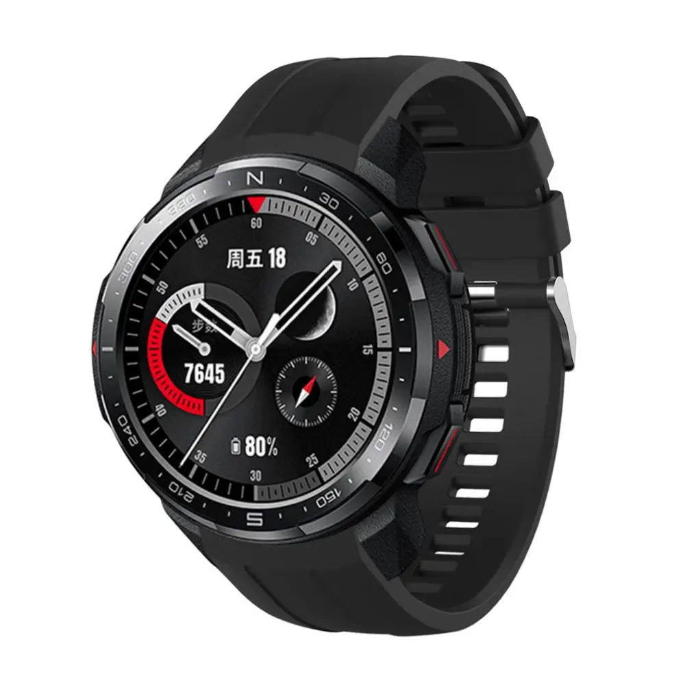 Silicone Sport Replacement Strap - Adjustable Fashion Wristband
