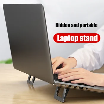 

Laptop Stand for MacBook Pro Notebook Stand Foldable Tablet Stand Mini Portable Cooling Pad Notebook Stand for Macbook Air