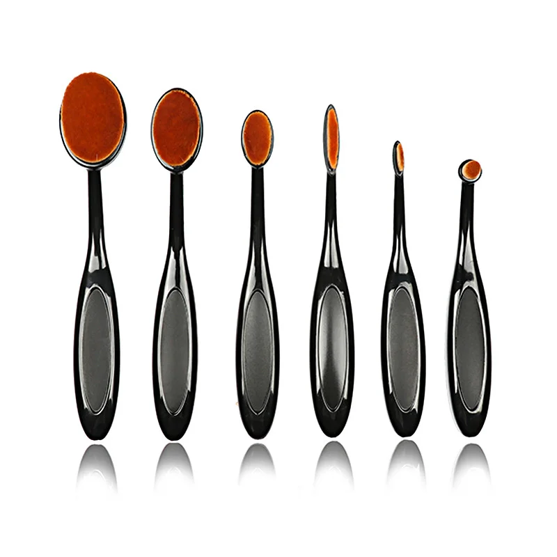 

6pcs profession Powder Makeup Brush Beauty Cosmetic Foundation Blend Tools Cream Puff Makeup Brush Foundation Brushes