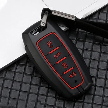 

New hot sale Zinc alloy+Silicone car key case cover keychain for Great Wall Haval H6 2015 C50 H7 H4 H9 F5 F7 H2S H6 Coupe H1 H2