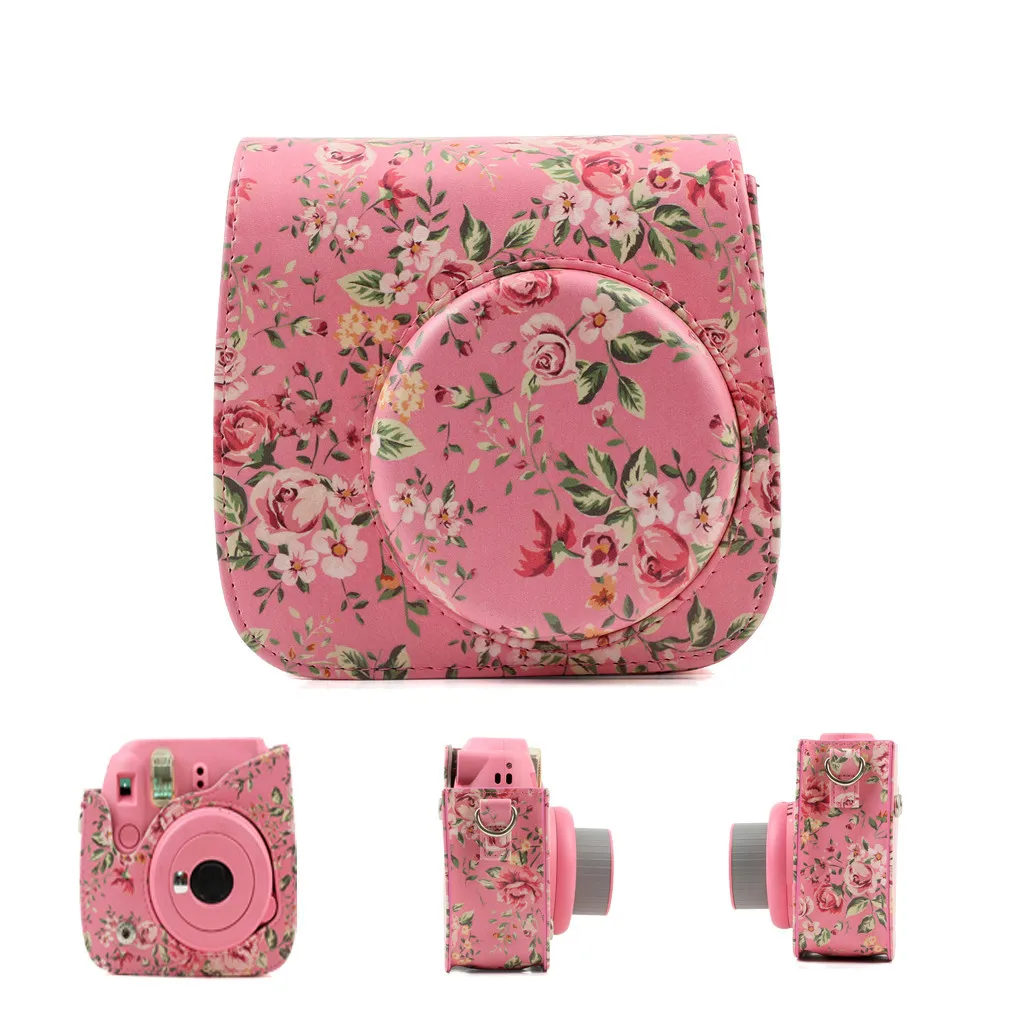 Совместимый мини 9 Groovy Камера сумка для Fujifilm Instax Mini 8 8+ 9 мгновенная пленка камера Открытый путешествия сумки#812