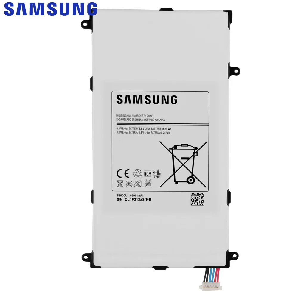 Оригинальный сменный аккумулятор Samsung для Galaxy Tab Pro 8 4 дюйма T325 T320 T321 SM T4800E T4800C T4800K