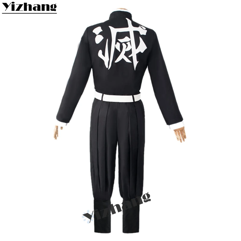 Yizhang/аниме «Demon Slayer Kimetsu no Yaiba Kochou Shinobu»; костюм для косплея; костюм Kimom; комплект униформы; обувь; одежда